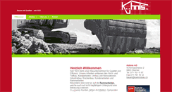 Desktop Screenshot of kuehnisbau.ch